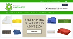 Desktop Screenshot of ahtowels.com